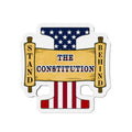 "I STAND BEHIND THE CONSTITUTION" Die-Cut Magnets