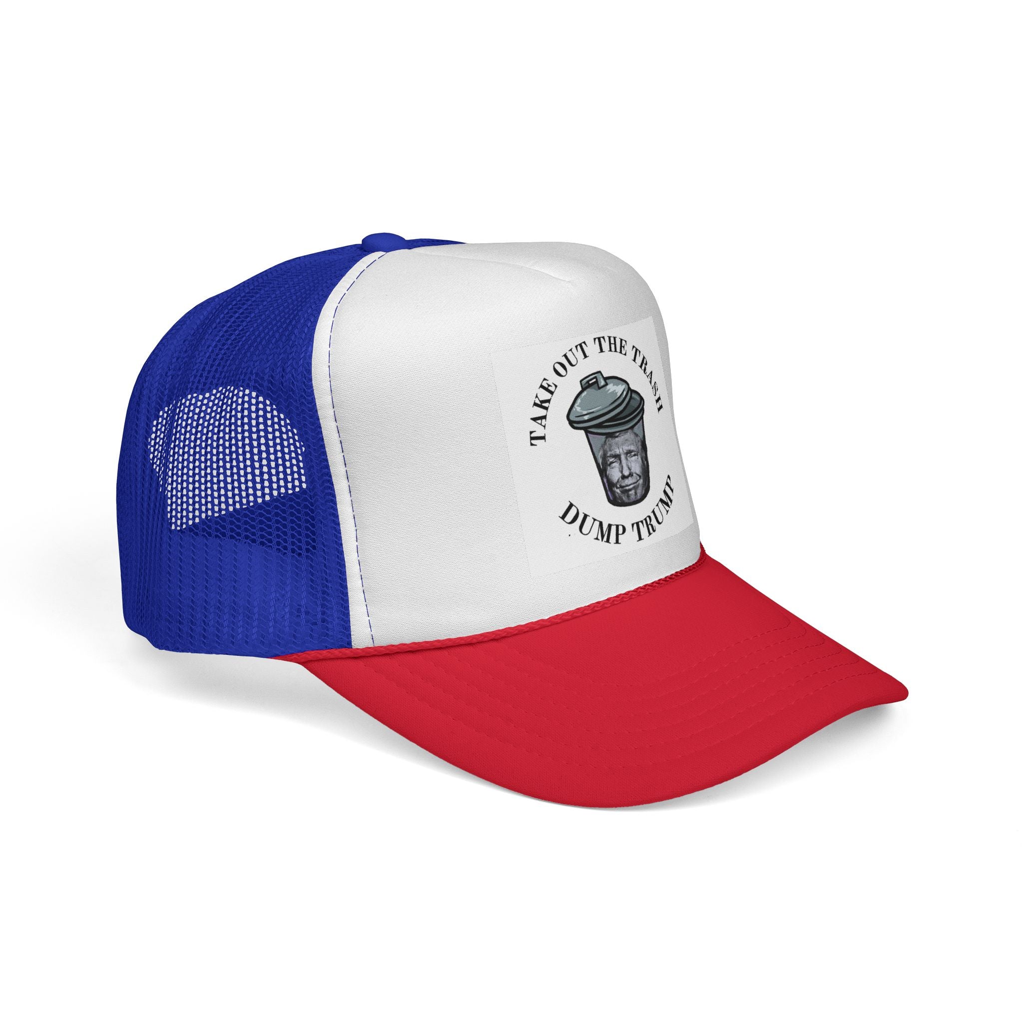 Trucker Hat — "Take Out the Trash, Dump Trump" Political Protest Cap
