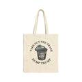 Tote Bag — "Take Out the Trash, Dump Trump" Political Protest Canvas Tote