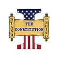 "I STAND BEHIND THE CONSTITUTION" kiss-cut stickers